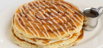 Cinnamon Roll Pancakes